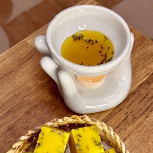 Aroma Vaska kubiciņš aroma lampai ar Lavandas ziedlapiņām un ēterisko eļļu