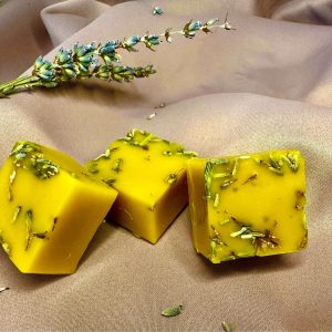 Aroma Vaska kubiciņš eļļas lampai ar Lavandas ziedlapiņām un ēterisko eļļu